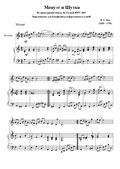 I. S. Bach - Menuett und Badinerie aus der Suite No.2 B minor, Blockflöte und Klavier
