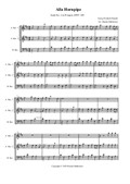 Water Music. Suite No.2 in D Major. Alla Hornpipe, for trio recorder