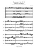 Prelúdio em Fá Major No.IX de 'Pequenos Prelúdios e Fugas' (na peça original de clavier)